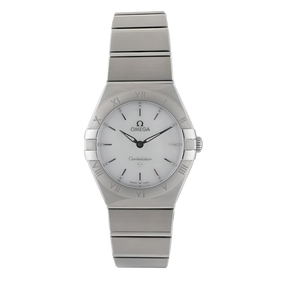 Omega Constellation Manhattan 131.10.28.60.05.001 28mm Women's Watch W/ B&P